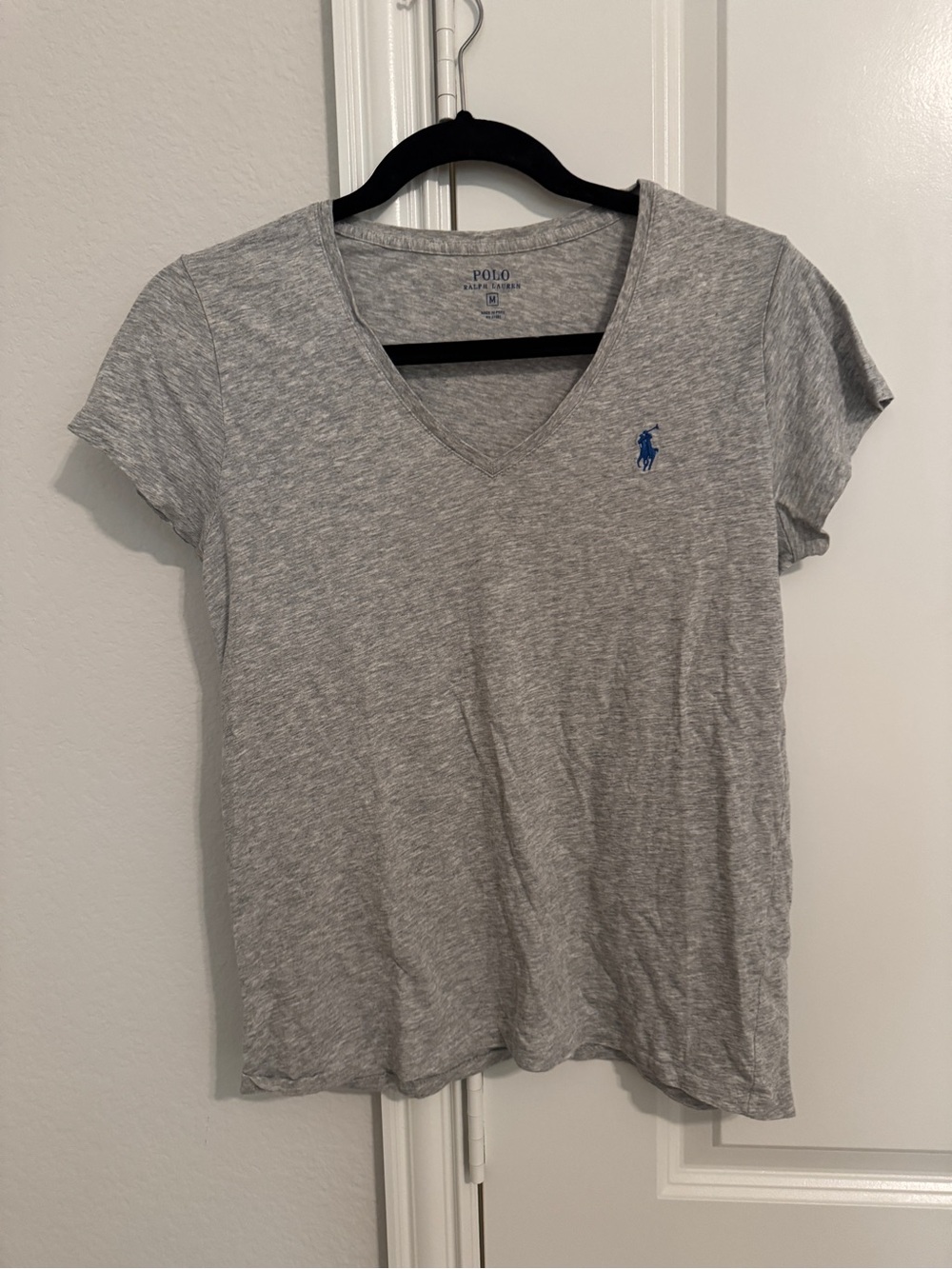 Polo Ralph Lauren V-neck T-shirt women shirt size M